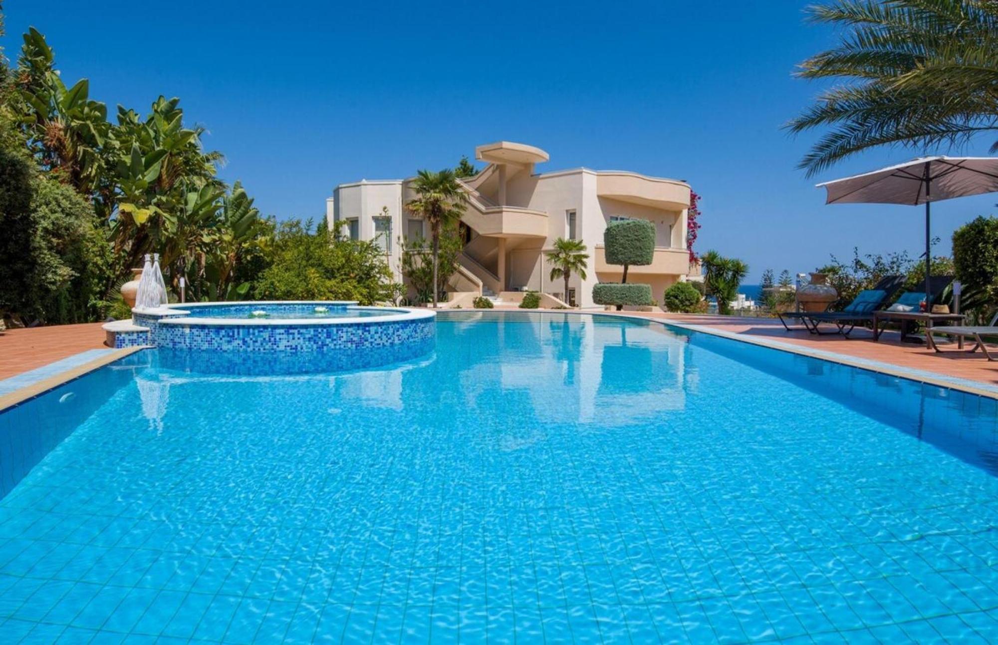 Villa Elina Luxury Residence Stalós Exterior foto