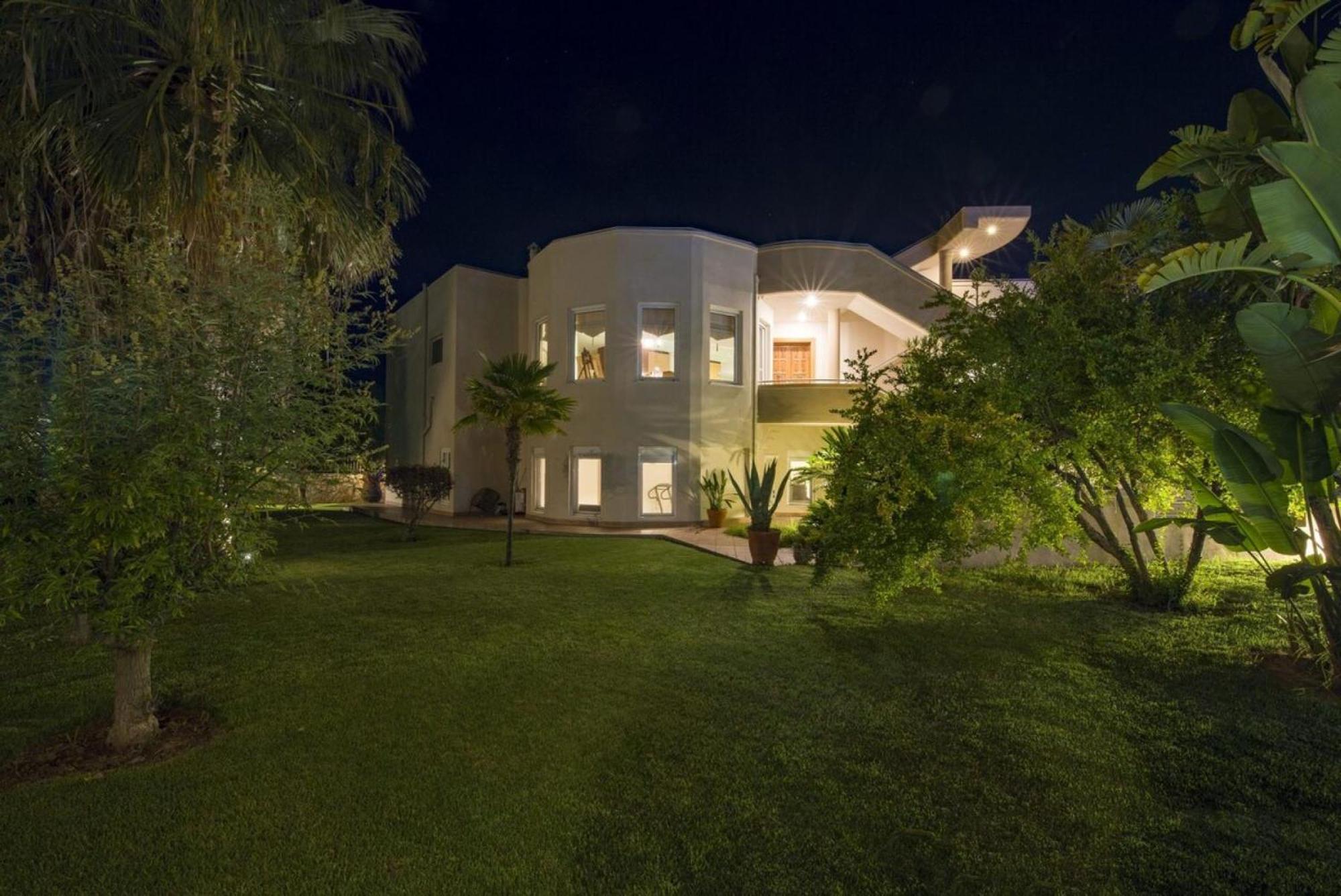 Villa Elina Luxury Residence Stalós Exterior foto