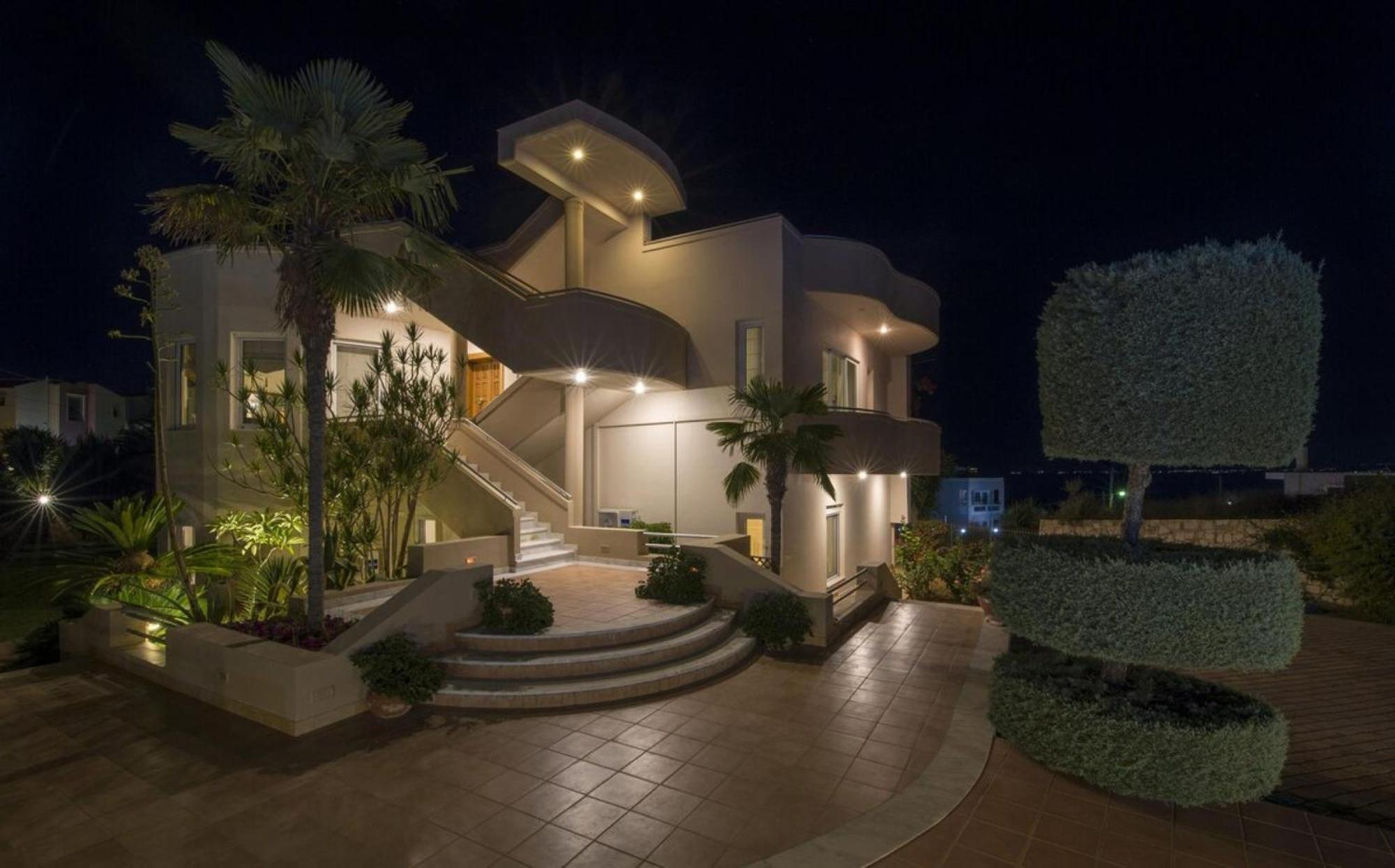 Villa Elina Luxury Residence Stalós Exterior foto